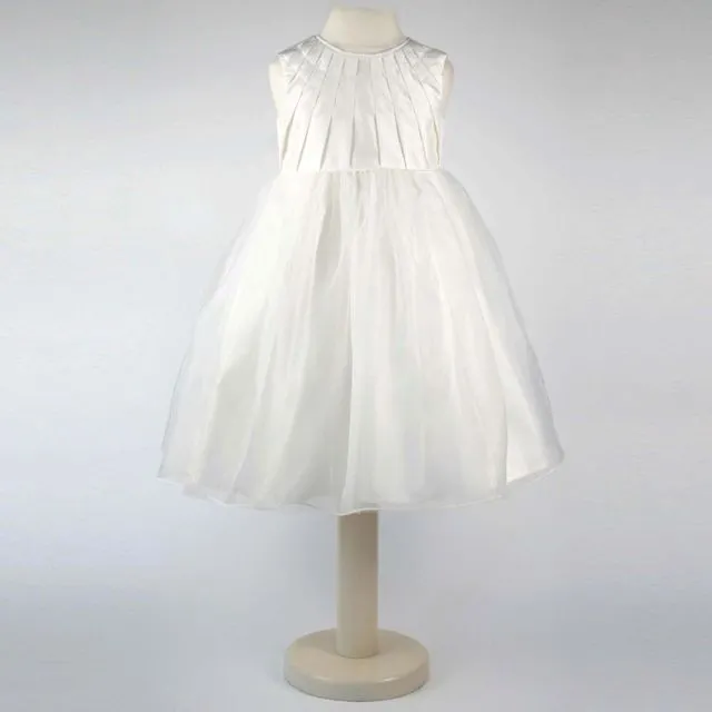 Constance - Ivory Sleeveless Flower Girl Bridesmaid Dress ages 1 to 8 years (Copy)