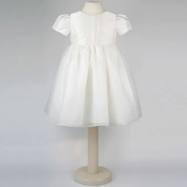 Dolly - Ivory Short Sleeve Flower Girl Party Dress ages 1 to 8 years