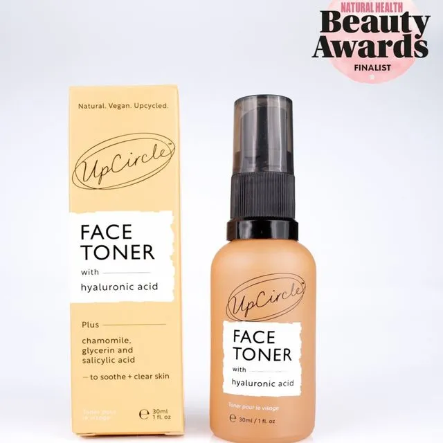 Vegan Face Toner with Hyaluronic Acid - Travel + Try Me Size
