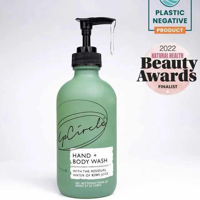 100% Natural Vegan Soap - Hand + Body Wash with Kiwi Water