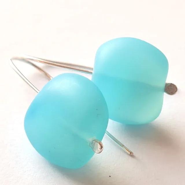 Turquoise Resin earrings