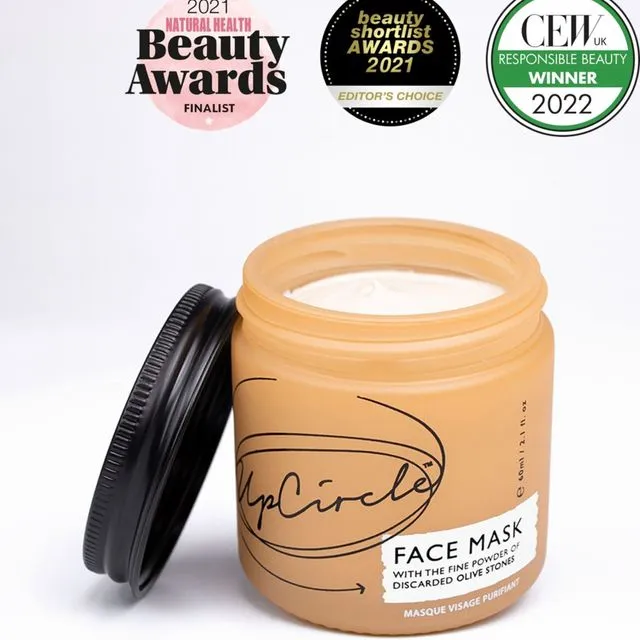 Natural Vegan Eco Face Mask with Kaolin Clay to clear spots