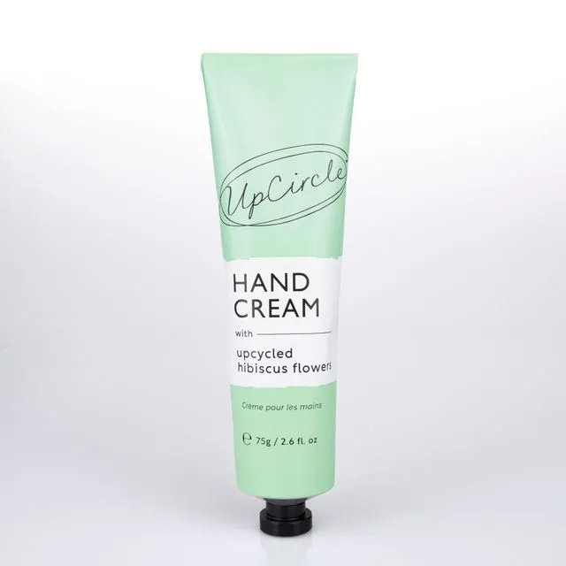 Eco-friendly Hand Cream with Upcycled Hibiscus Flower Acids