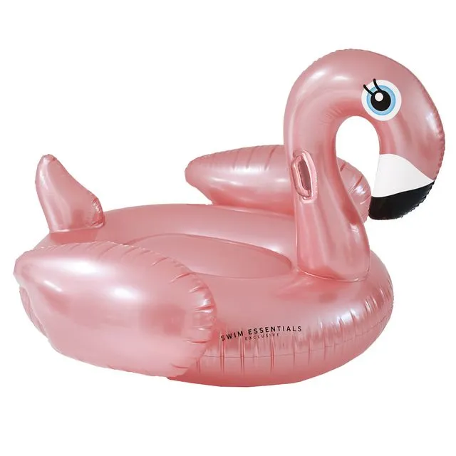 Opblaas Flamingo XXL Rosé Goud