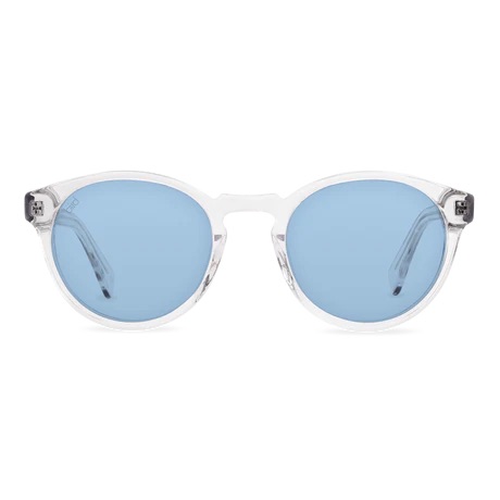 Kaka Clear (Blue Lens) - sustainable bio-acetate sunglasses
