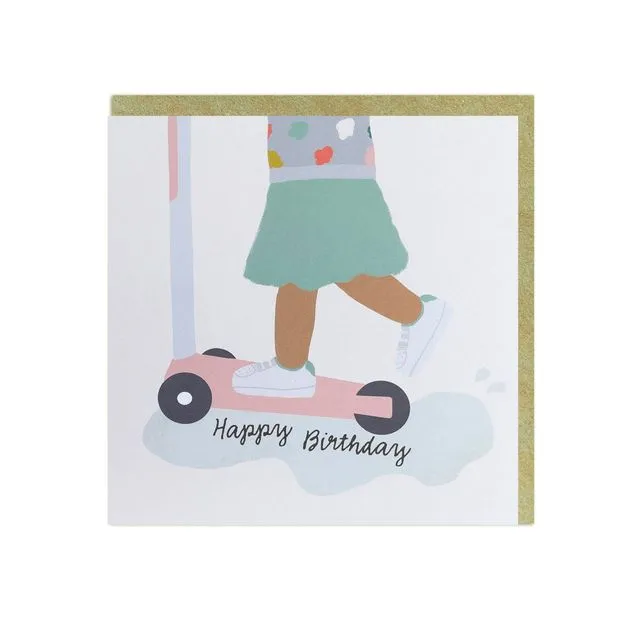 Birthday Scooter Girl (girlA)