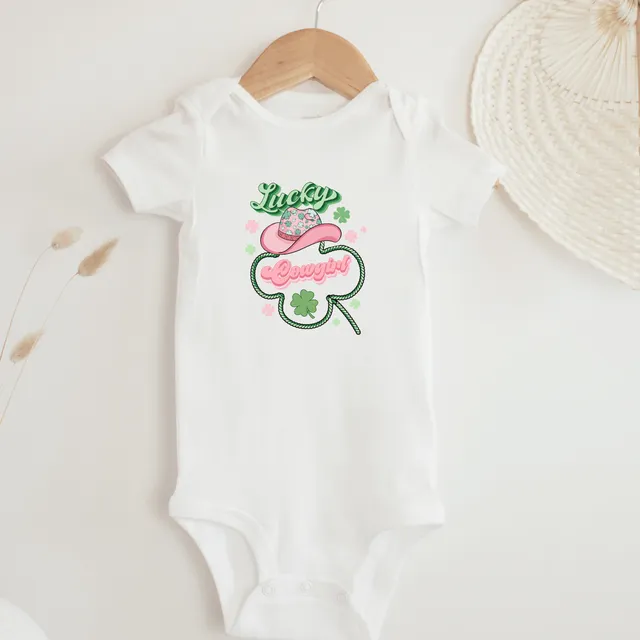 Lucky Cowgirl Onesie