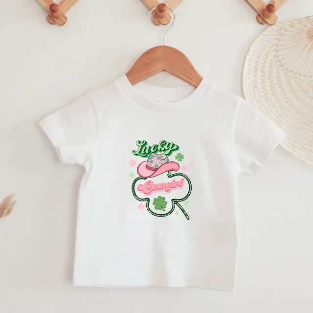 Lucky Cowgirl Toddler Tee