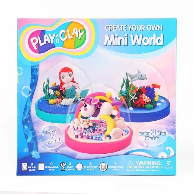 TBC Play n Clay Create Your Own Mini World