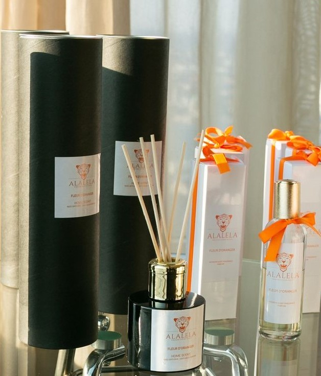 Black Label Reed Diffuser Orange Blossom | Parfum de Grasse by Alalela