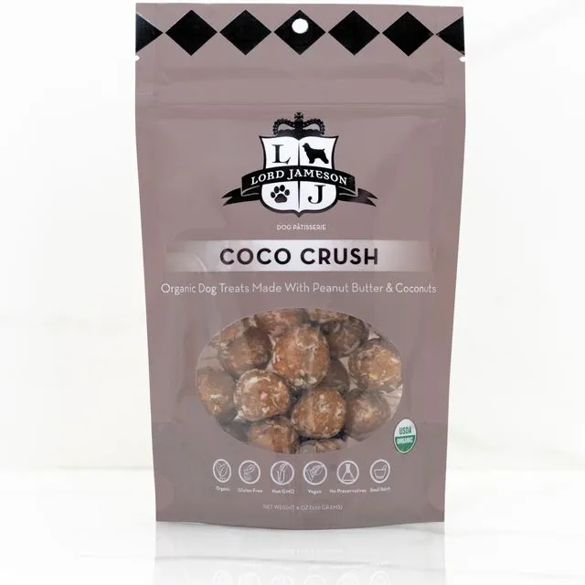Coco Crush Organic Dog Treats