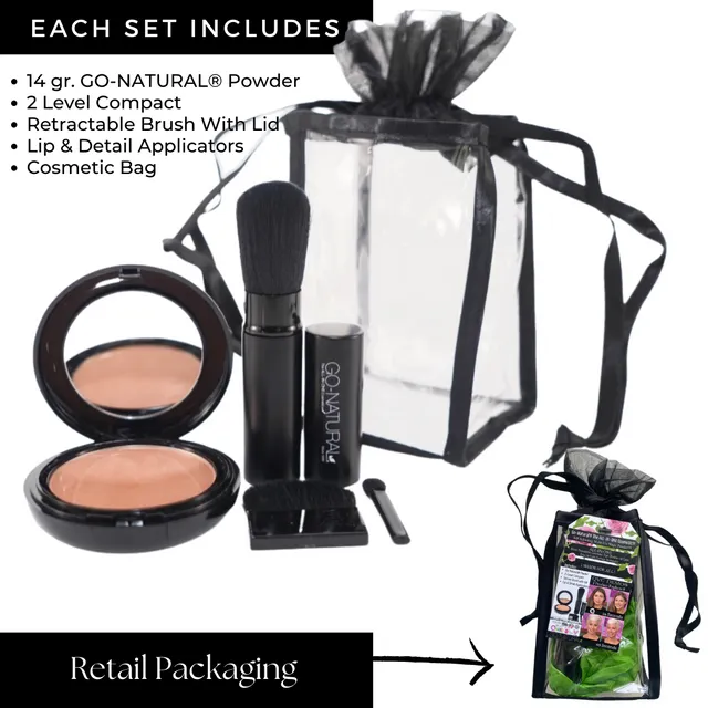 Wholesale Single Set Trial Offer - GO-NATURAL® ALL-IN-ONE® Powder - Travel Gift Sets
