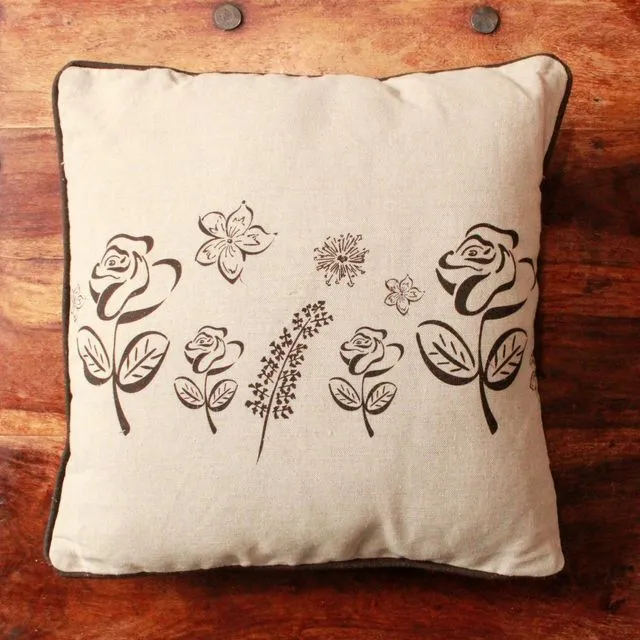 English Flowers Cushion