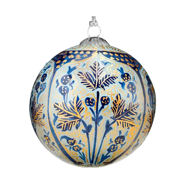 White Chinar Temple - Handmade Bauble