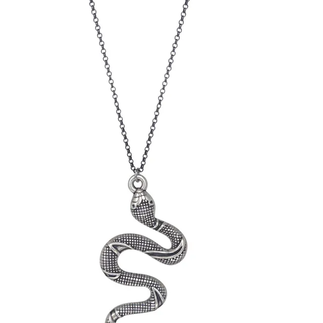 Swirling Snake Necklace