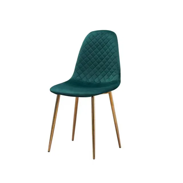 Green Fabric Dining Chair Set of 4