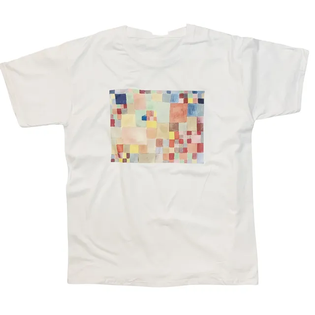 Paul Klee T-Shirt Abstract Art Flora on Sand