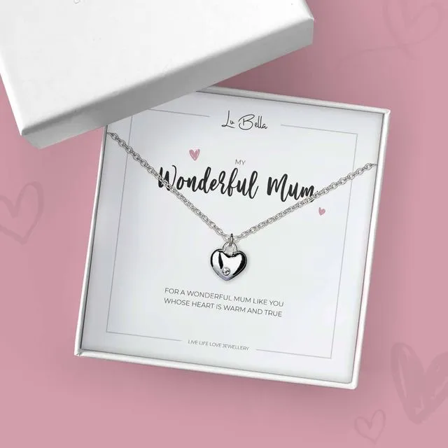Wonderful Mum - Boxed Necklace For Women
