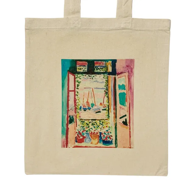 Henri Matisse The Open Window Tote Bag Famous Vintage Art Ba