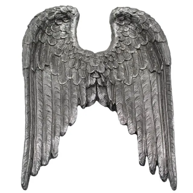 14" Silver Foil Wings