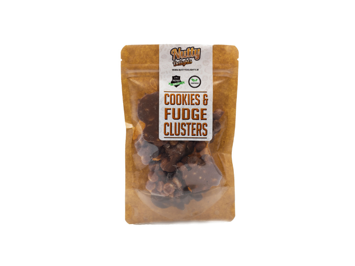 Milk Chocolate Cookies & Fudge Clusters(70gm x 12pkt) 1 Case