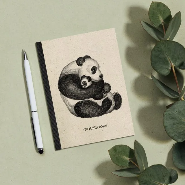 Stiff broschur Dahara - "Panda"
