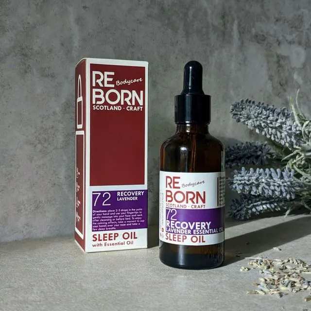 REBORN 72. Sleep Oil (Lavender Essential Oil) (50ml)