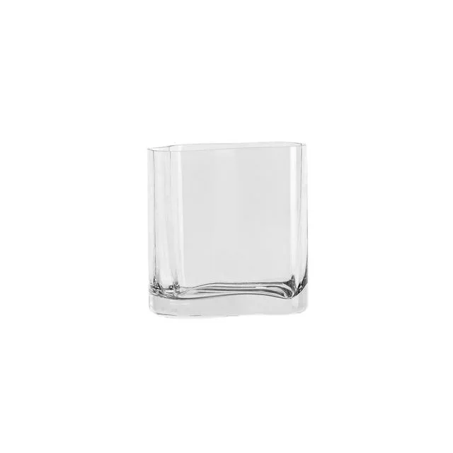 Modern glass design vase inspired by CORAL + Aalto, COR20CL