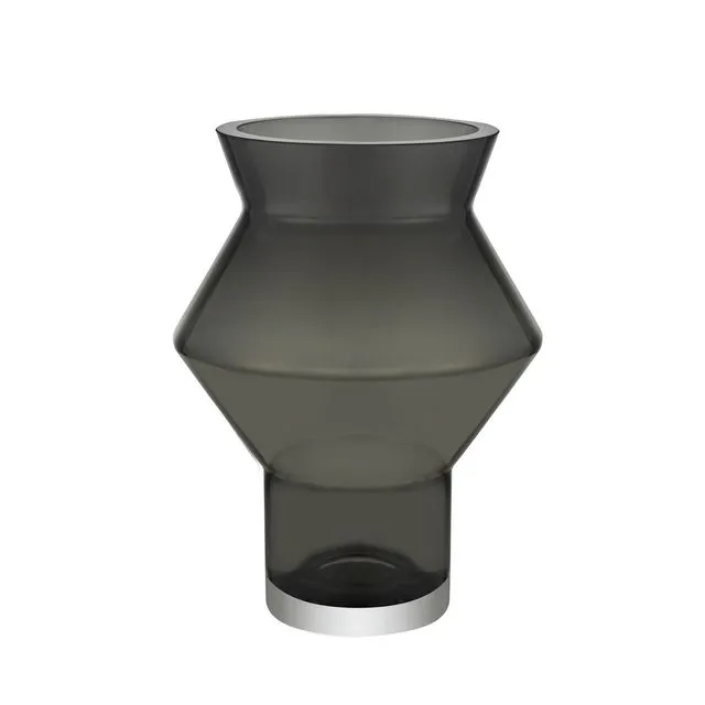 jaggy angular round vase,series: CUZCO 28GR
