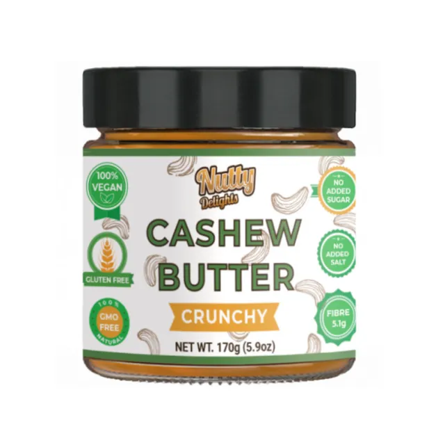 Cashew "Crunchy" Butter(6X170g)