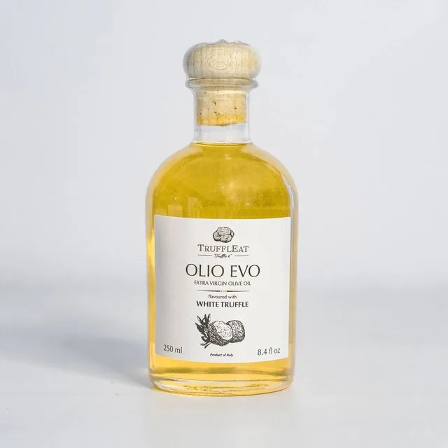 EVO OIL Extra virgin olive oil flavored with white truffle 100 ml / 250 ml - TrufflEat
