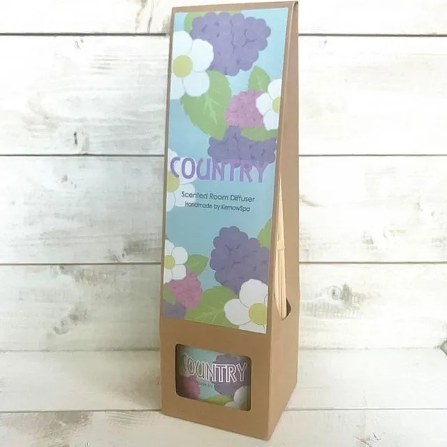 Country (Blackberry & Bay) Gift Boxed Scented Room Diffuser