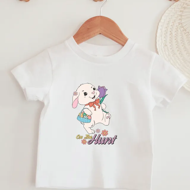 On The Hunt Easter Toddler Tee