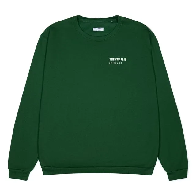 THE CHARLIE CREWNECK CLASSIC Bottle Green