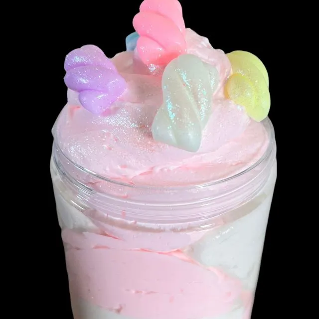 MARSHMALLOW SCENTED WHIPPED SOAPS X 6