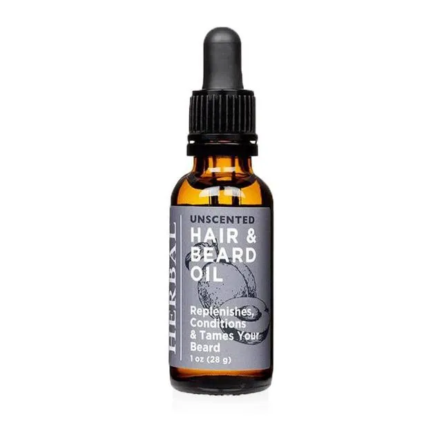 Unscented, Beard and Hair Oil