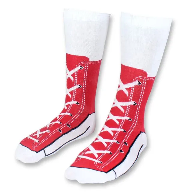 Sic Sox Sneaker Red