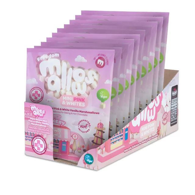 Mini Pink & White Case 10x105g Packs