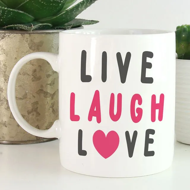Live Laugh Love 11oz Ceramic Mug