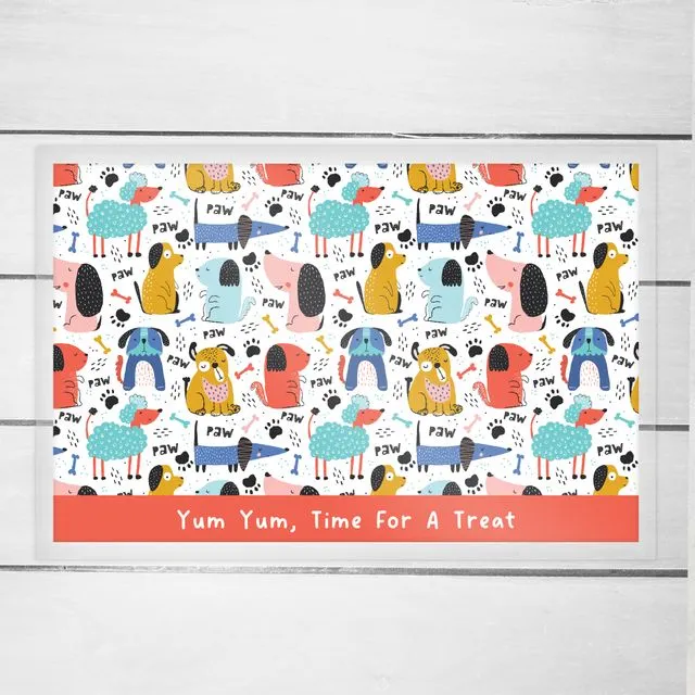Pawsome Dogs 'Time For A Treat' A3 Placemat