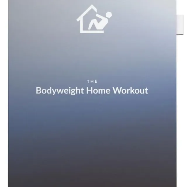 Bodyweight Home Workout Journal