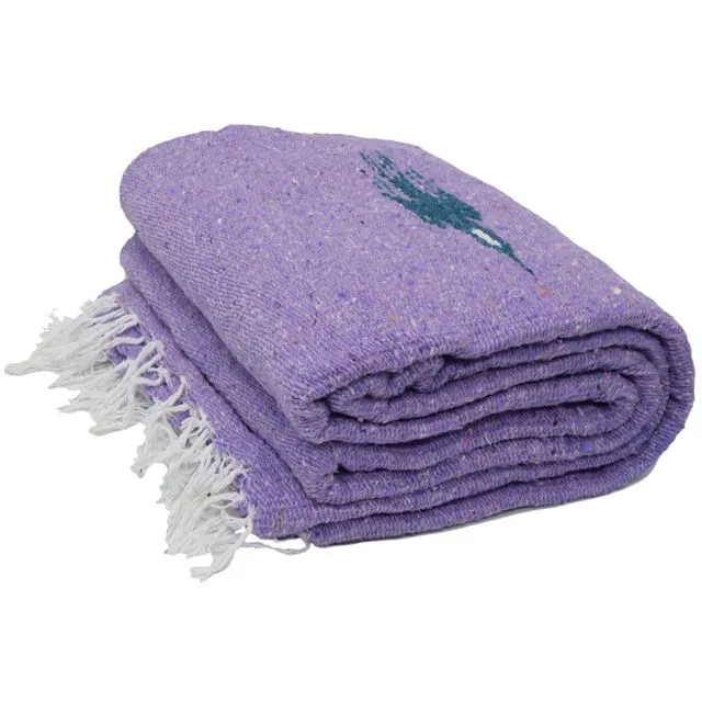 Violet Purple Thunderbird Mexican Blanket