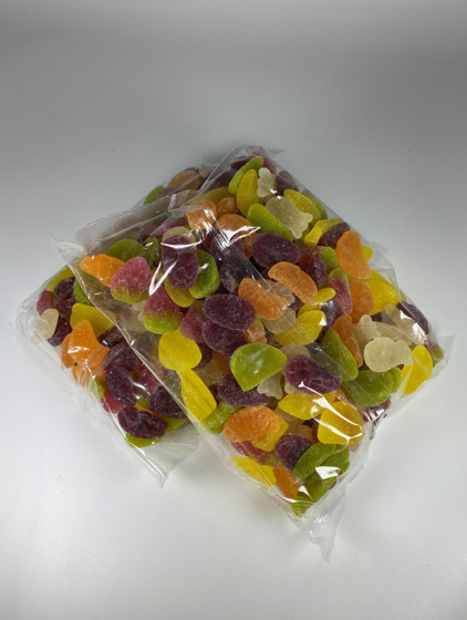 Vegan Sugar Coated Fruit Jellies 1kg Packs