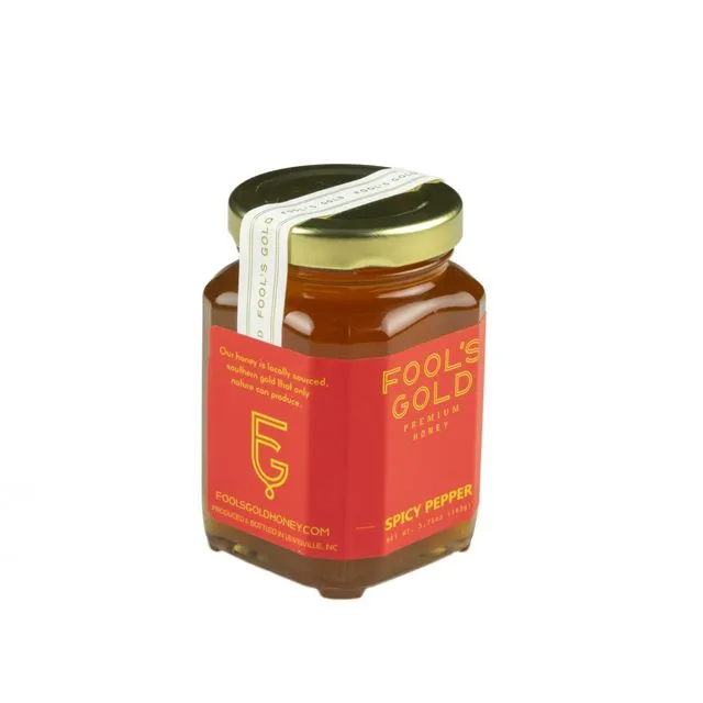 5.75oz Spicy Pepper Infused Honey