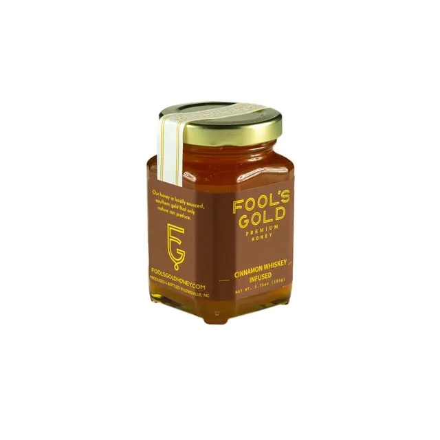 5.75oz Cinnamon Whiskey Infused Honey