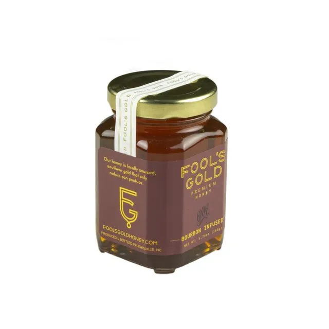 5.75oz Bourbon Infused Honey