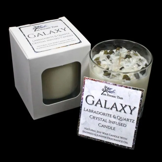 Galaxy - Crystal Infused Scented Candle