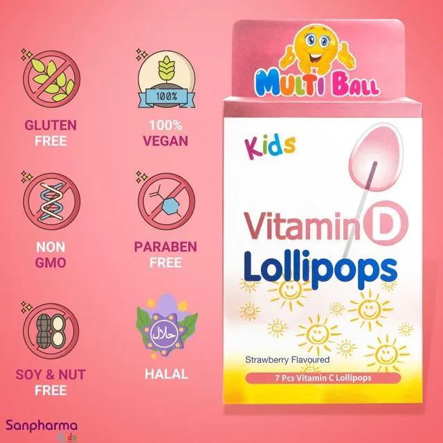 Multiball Vitamin D Lollipop