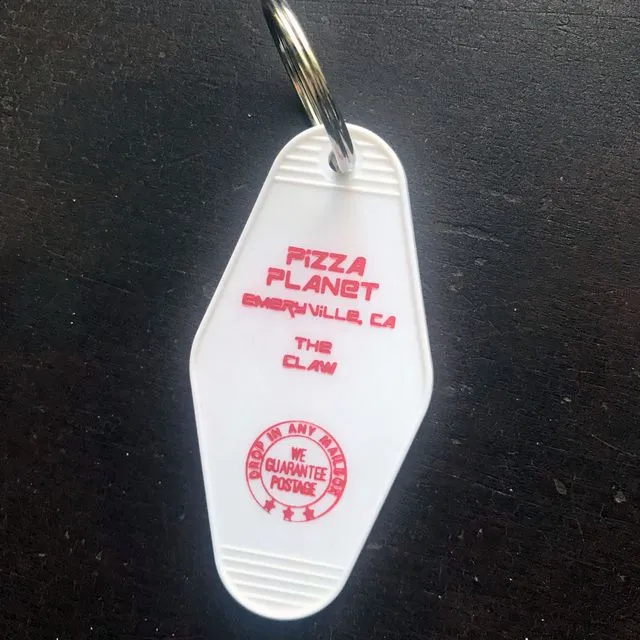 Motel Key Fob, Pizza Planet (Toy Story)
