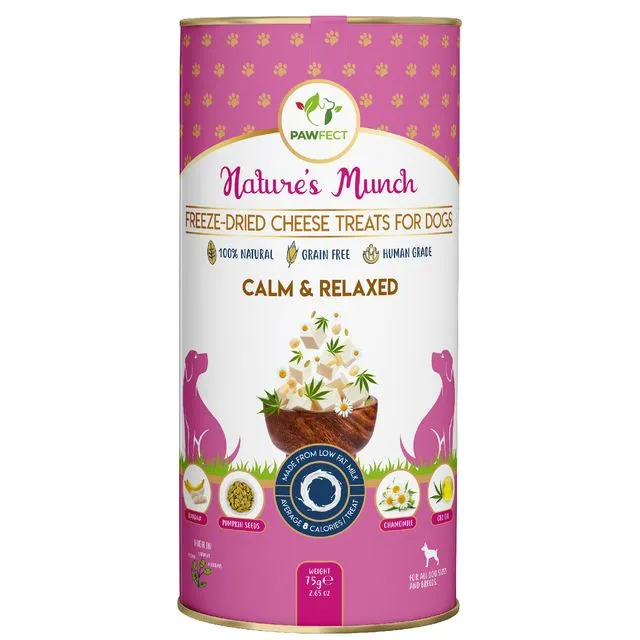 Freeze-Dried Cheese Treats for Dogs-Calm &amp; Relaxed